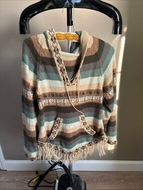 Partially handmade llama sweater hoodie